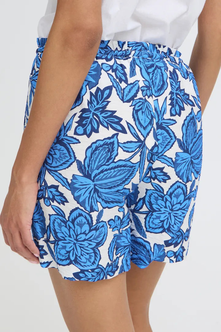 Kaia Shorts, Nebulas Blue Flower