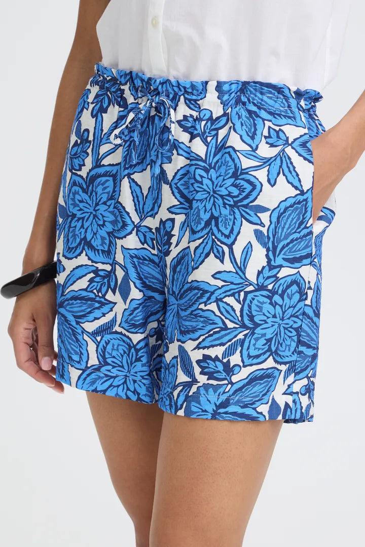 Kaia Shorts, Nebulas Blue Flower