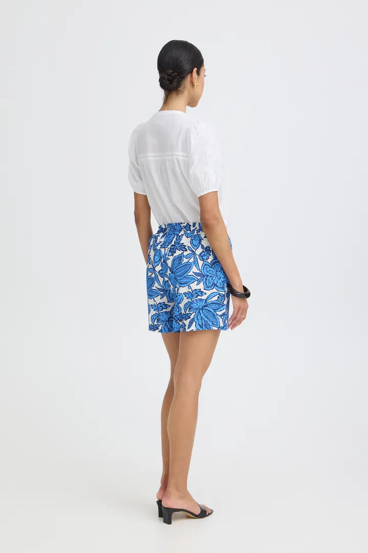 Kaia Shorts, Nebulas Blue Flower