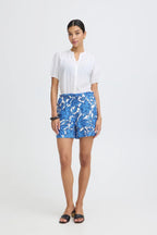 Kaia Shorts, Nebulas Blue Flower
