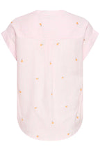 Isilas Shirt, Pink Stripe Peach