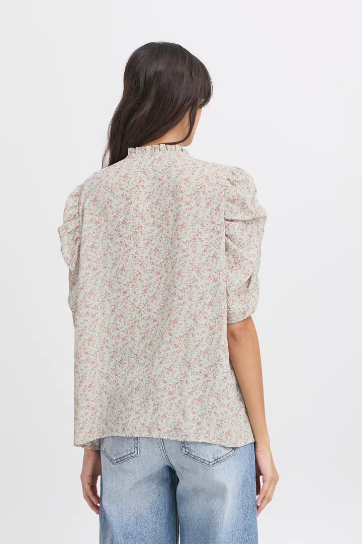Itallon Short-Sleeved Shirt, Xenon Blue Mix