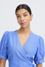 Jaiden Dress, Nebulas Blue Stripe