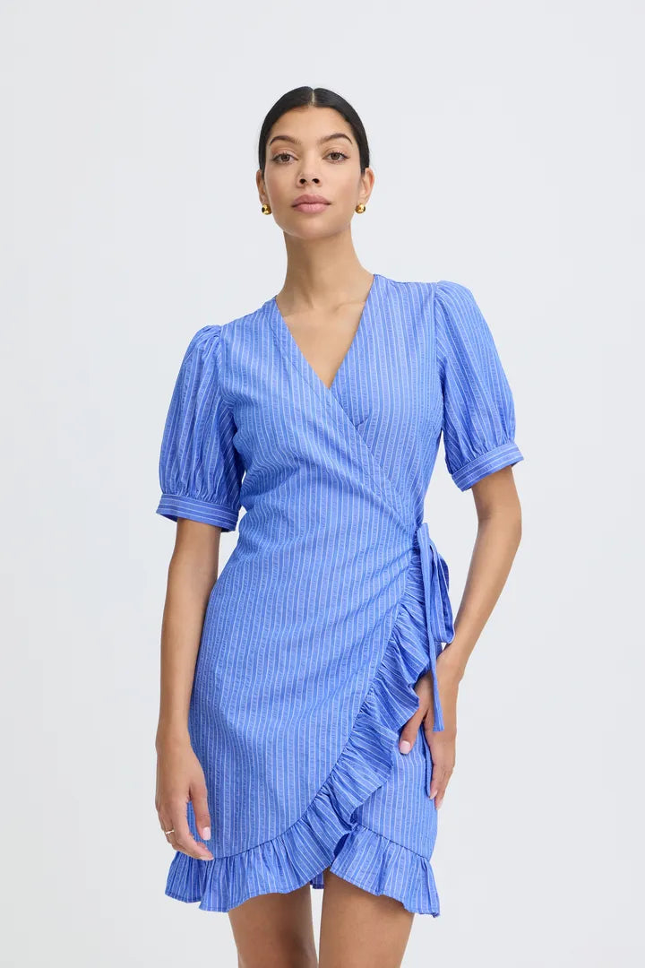 Jaiden Dress, Nebulas Blue Stripe