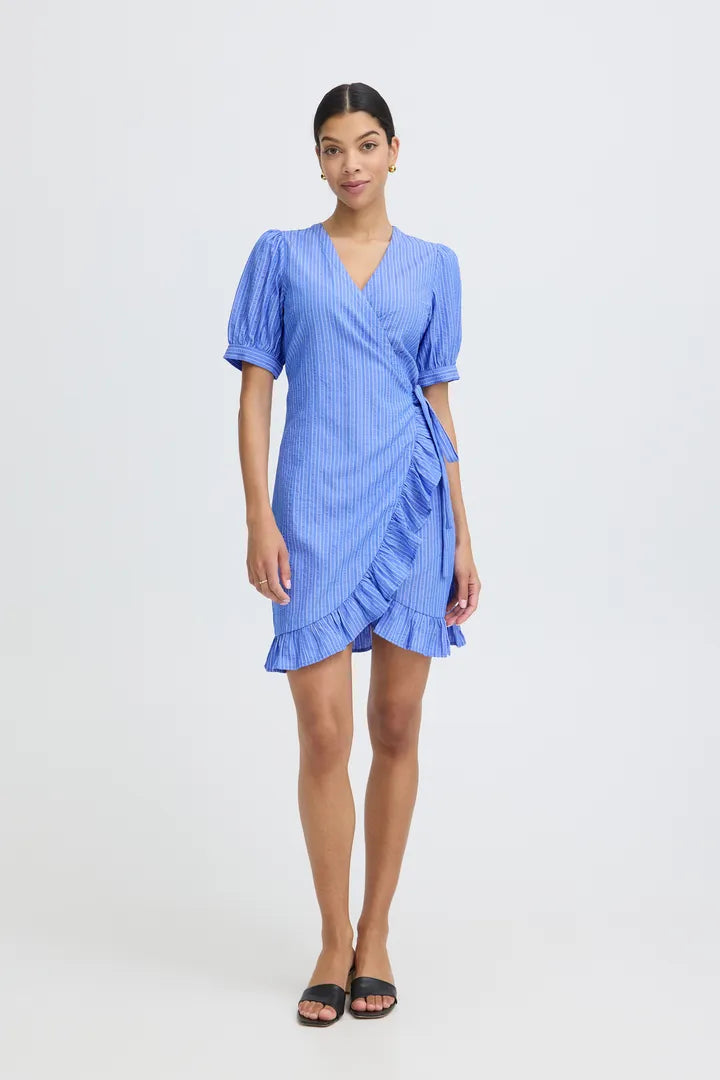 Jaiden Dress, Nebulas Blue Stripe