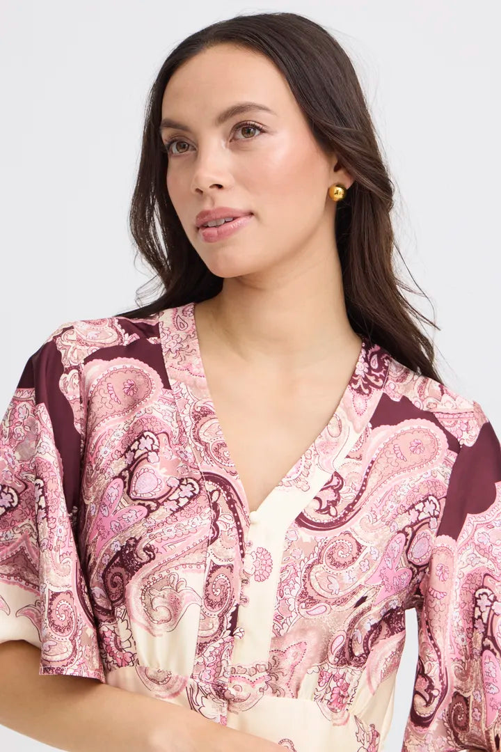 Jannike Dress, Birch Paisley