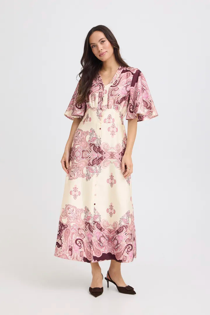 Jannike Dress, Birch Paisley