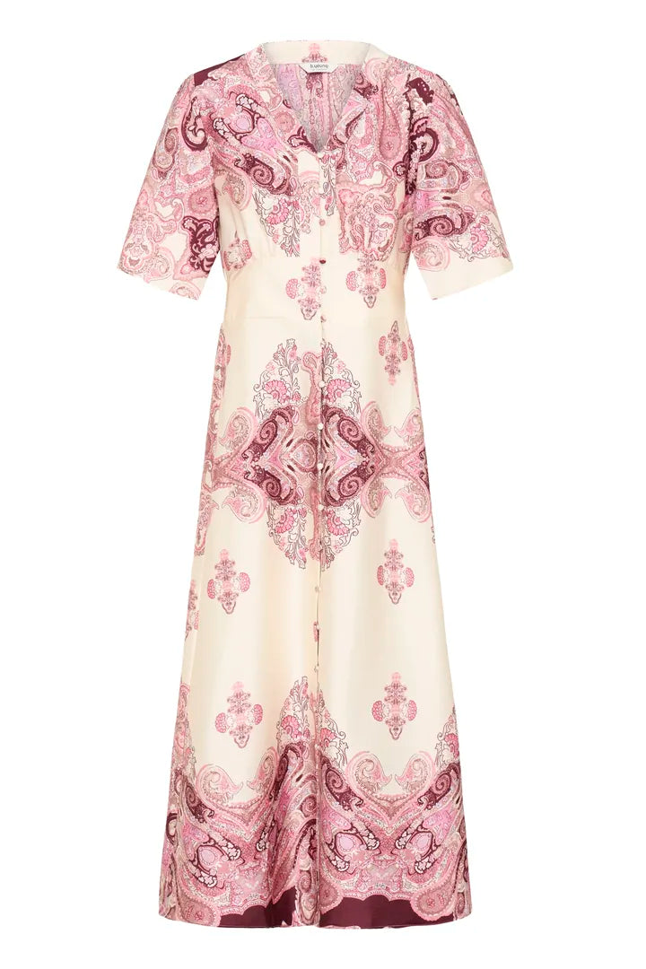 Jannike Dress, Birch Paisley