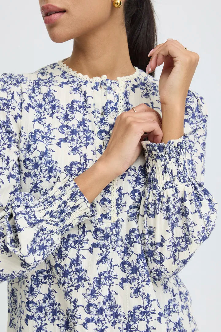 Jesse Blouse, Spring Flowers