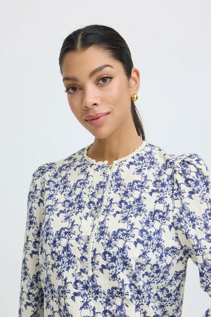 Jesse Blouse, Spring Flowers