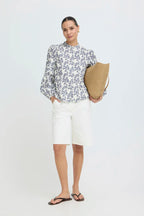 Jesse Shirt, Spring Flowers