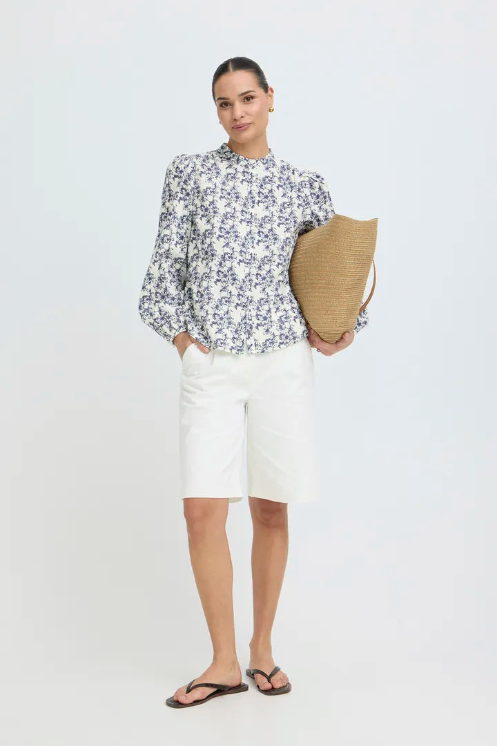 Jesse Shirt, Spring Flowers
