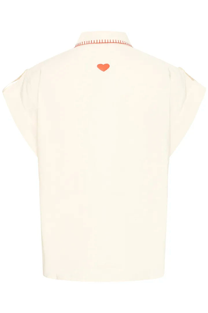 Jessel Embroidered Shirt, Birch
