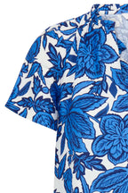 Kaia Blouse, Nebulas Blue Flowers