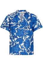 Kaia Blouse, Nebulas Blue Flowers