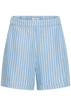 Kosmo Shorts, Light Blue Denim Stripe