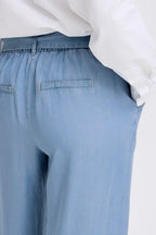 Kosmo Cropped Trouser, Light Blue Denim