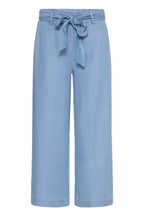 Kosmo Cropped Trouser, Light Blue Denim