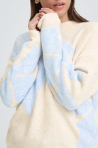 Omea Jumper, Della Robbia Blue Flower