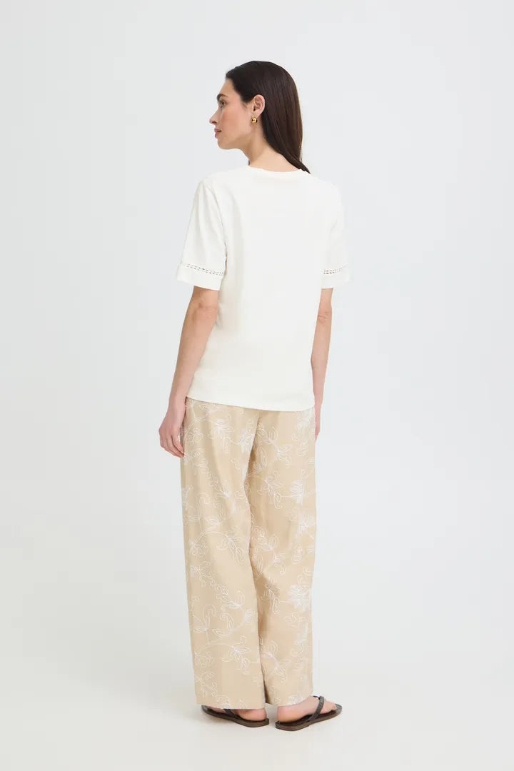 Pandinna Lace T-Shirt, Marshmallow