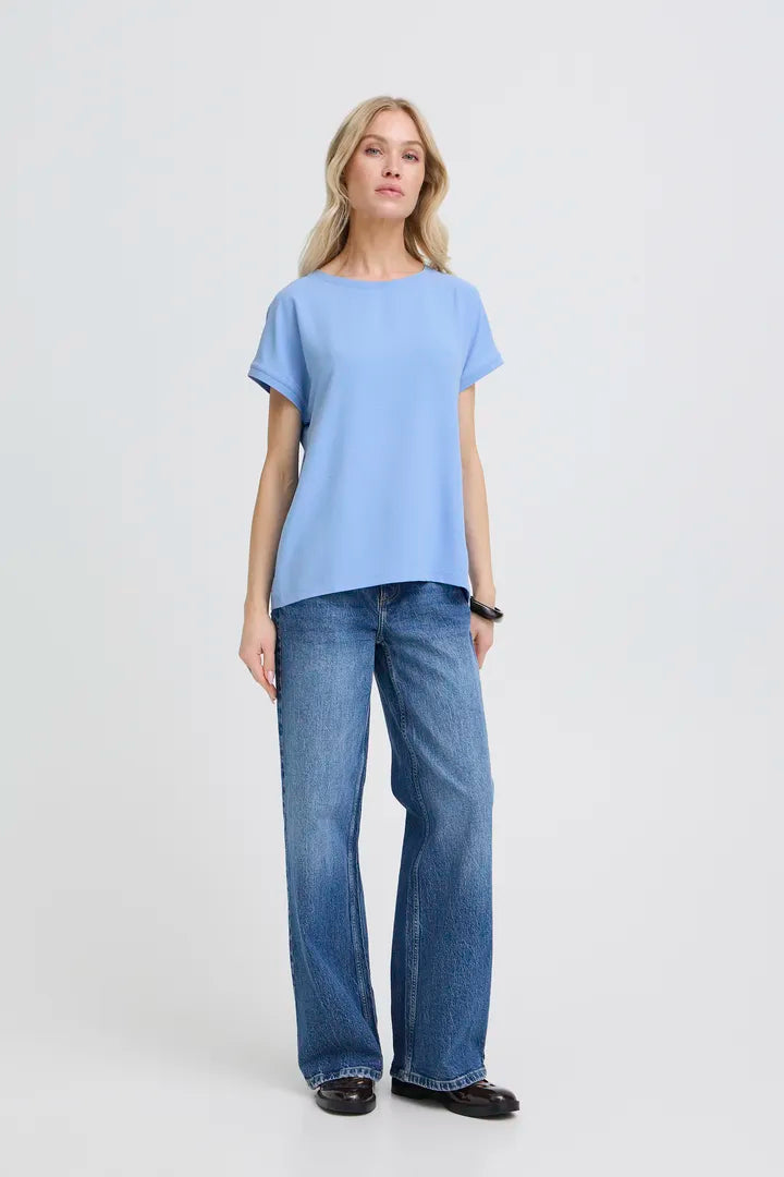 Panyax Tee Shirt, Della Robbia Blue