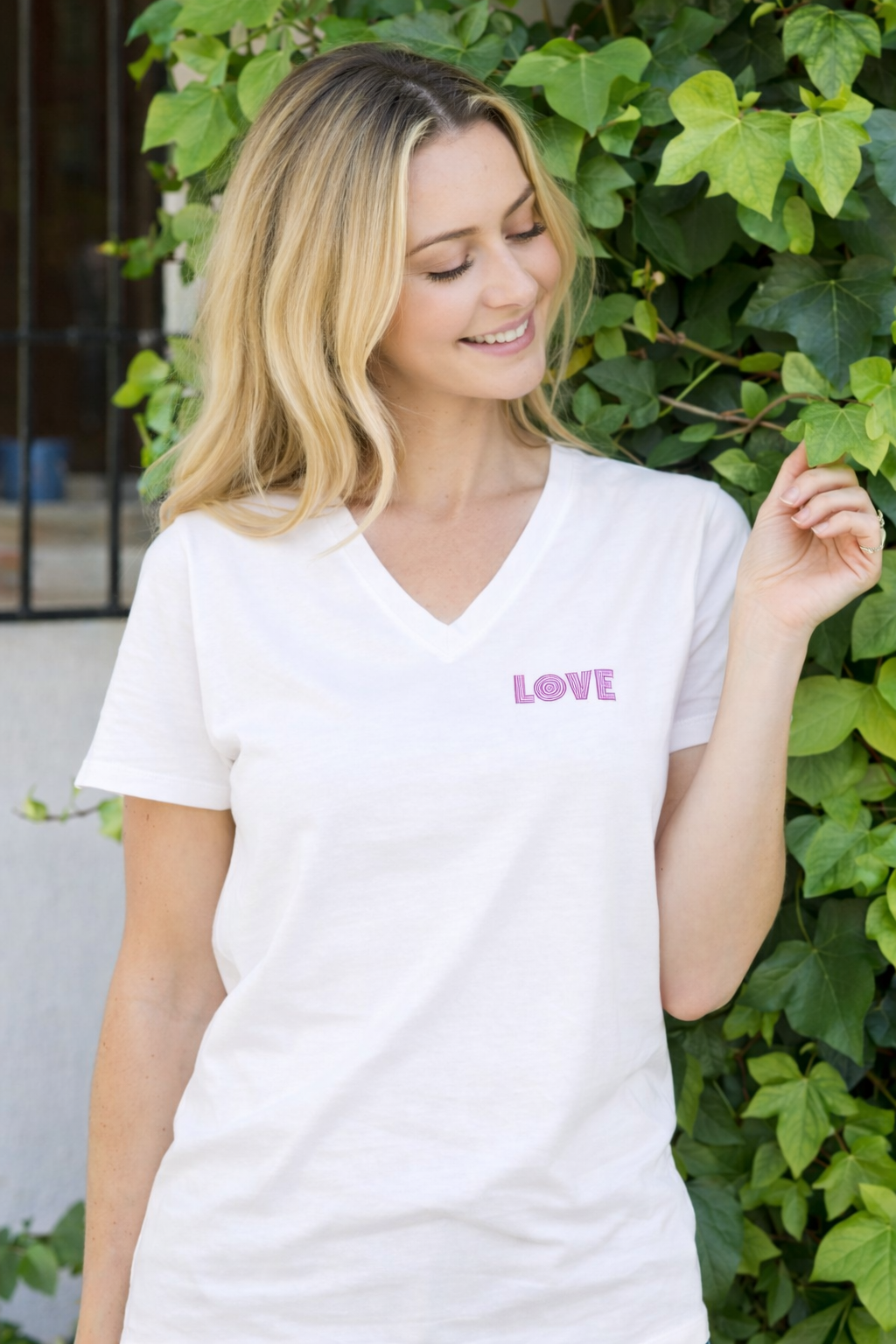 Paulina Love Tee Shirt, Ice