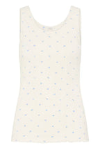 Rylie Top, Ditsy Blue