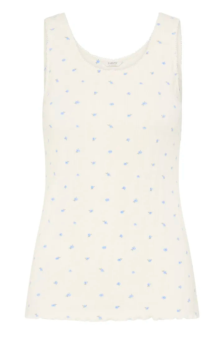 Rylie Top, Ditsy Blue