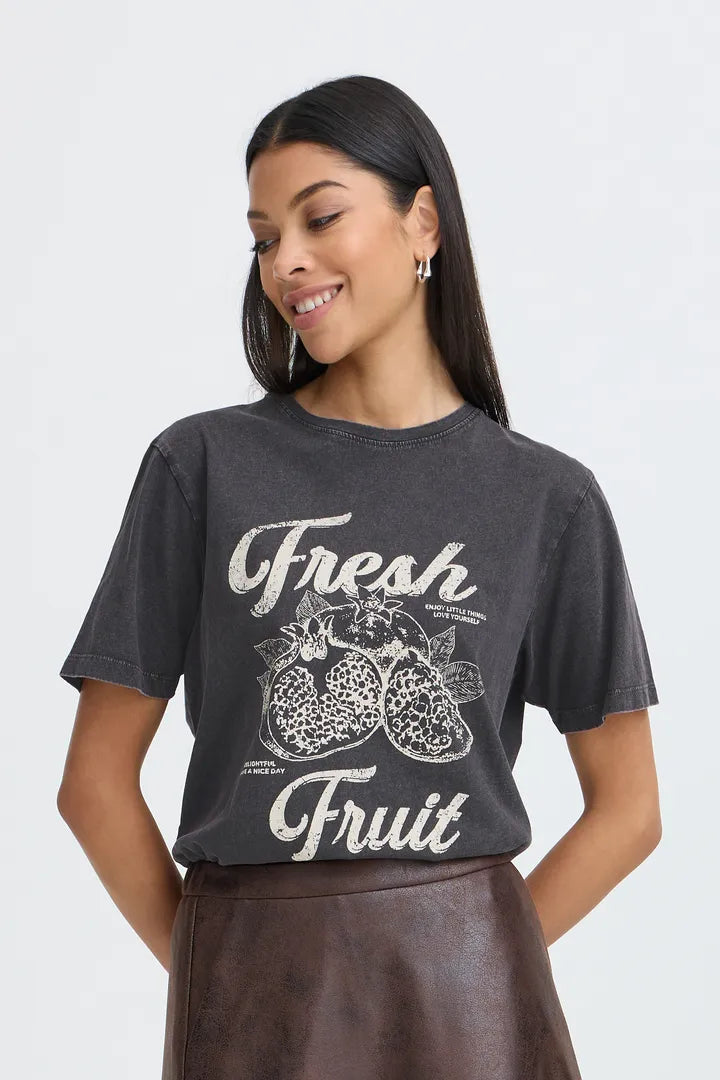 Solko Fruity T-Shirt, Asphalt