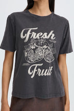 Solko Fruity T-Shirt, Asphalt