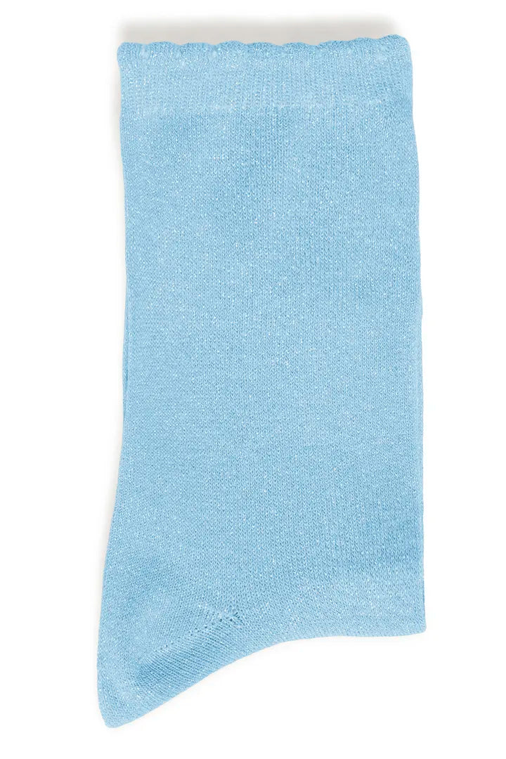 Vilaine Socks, Della Robbia Blue Mix