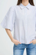 Audrey Shirt, Cloud Dancer