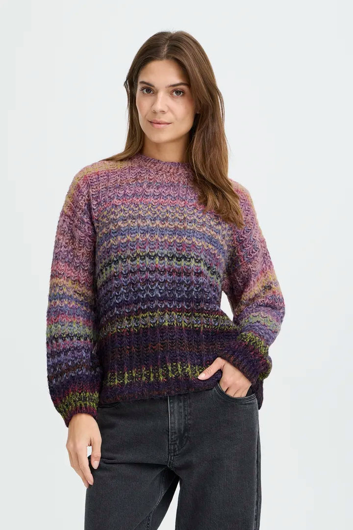 Natascha Pullover, Lilac Multi