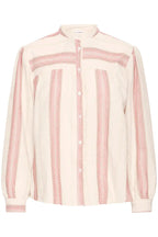 Adola Shirt, Cream & Pink