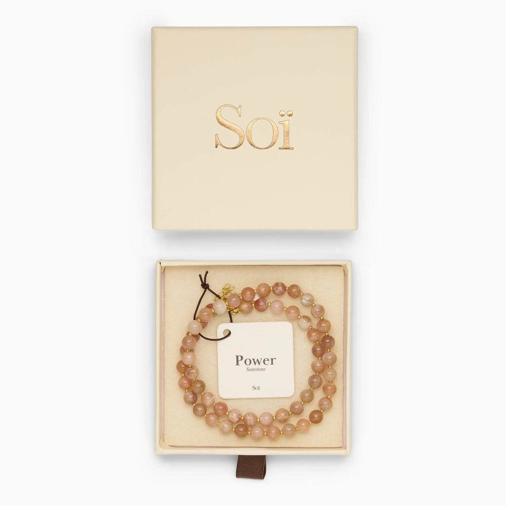 Hailey Necklace, Sunstone