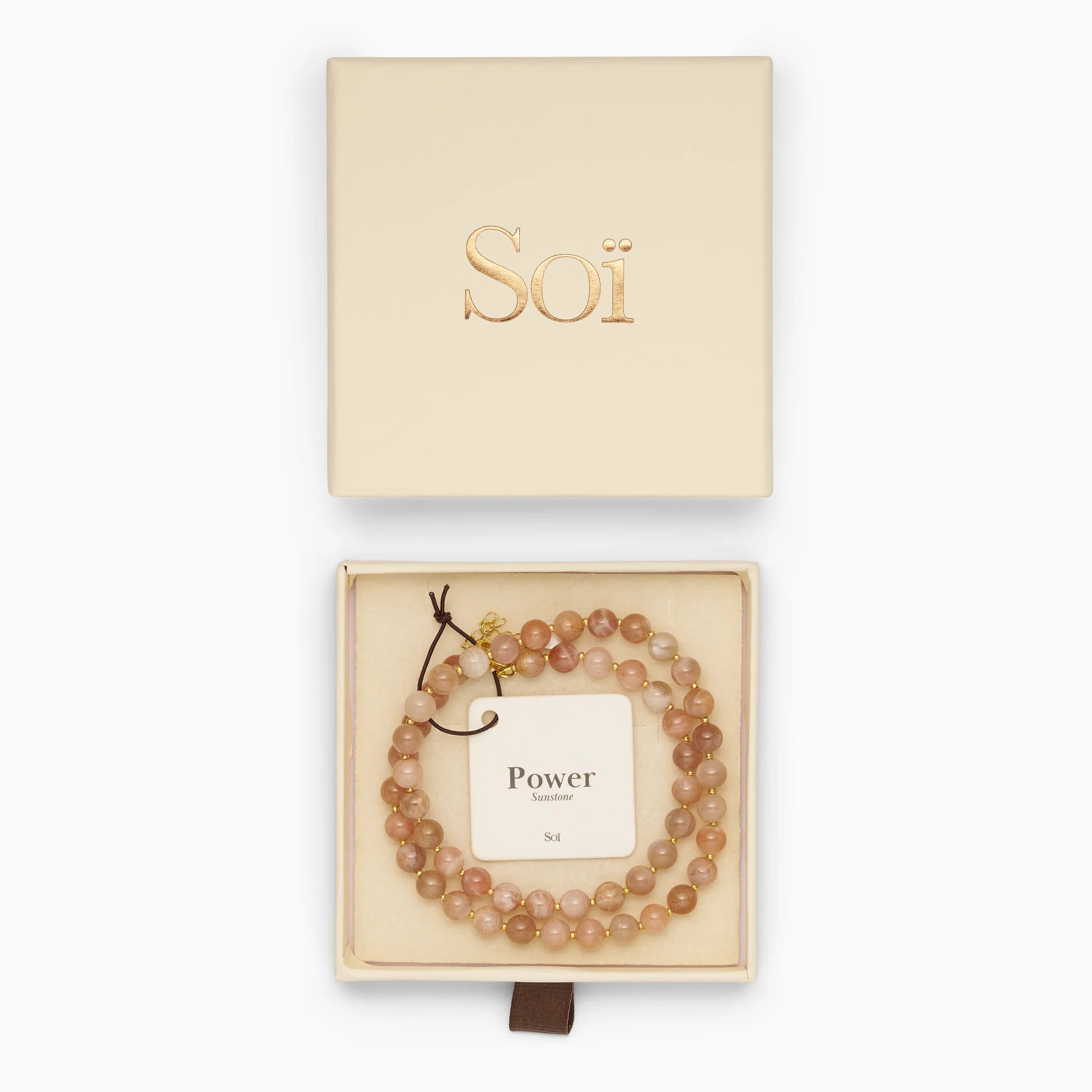 Hailey Necklace, Sunstone