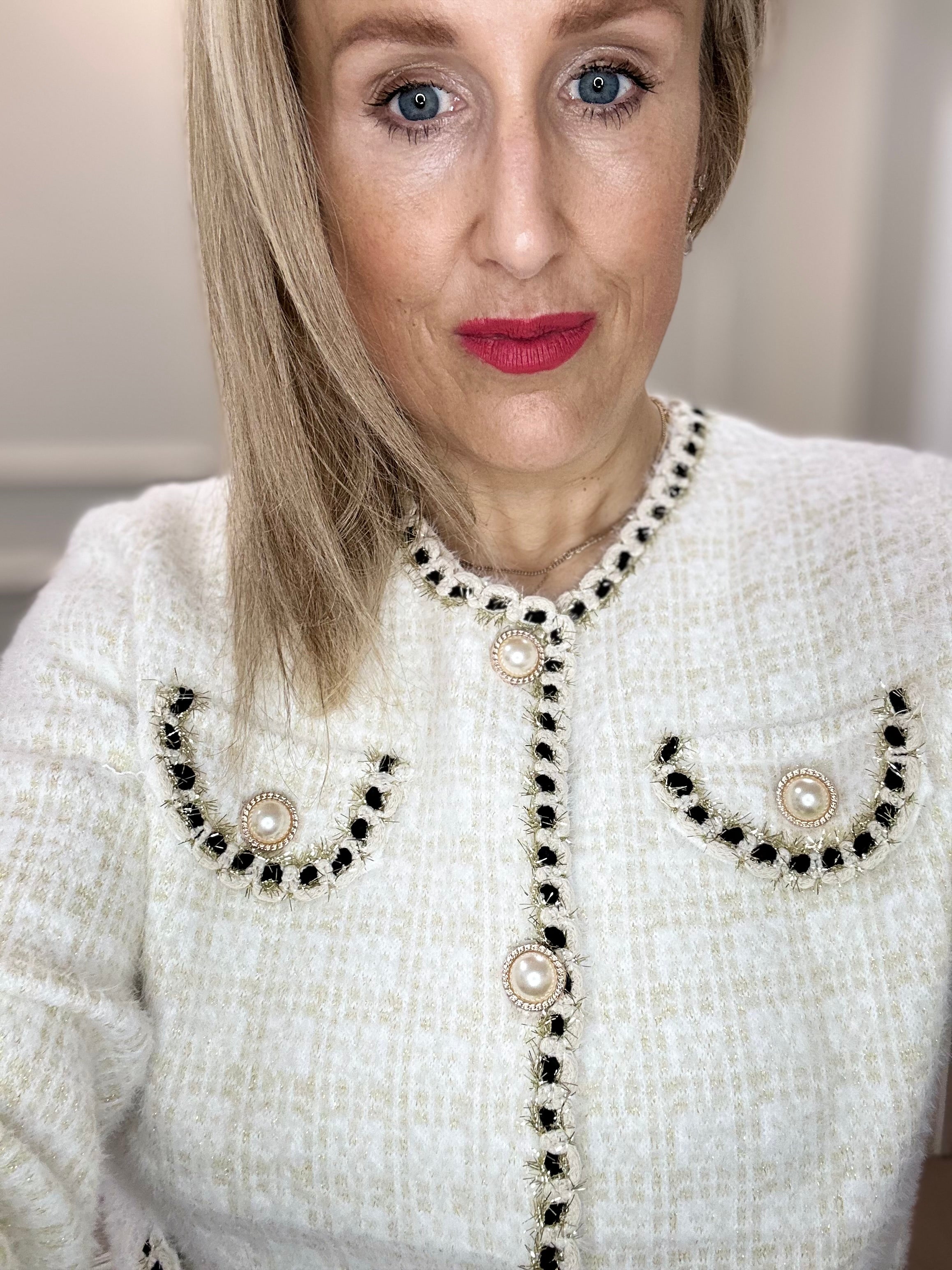 Adrienne Cardigan, Cream