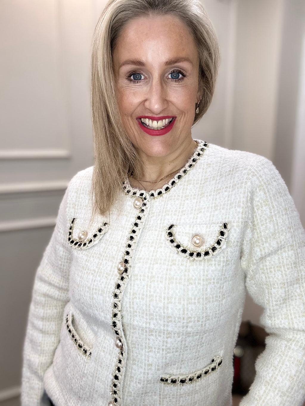 Adrienne Cardigan, Cream