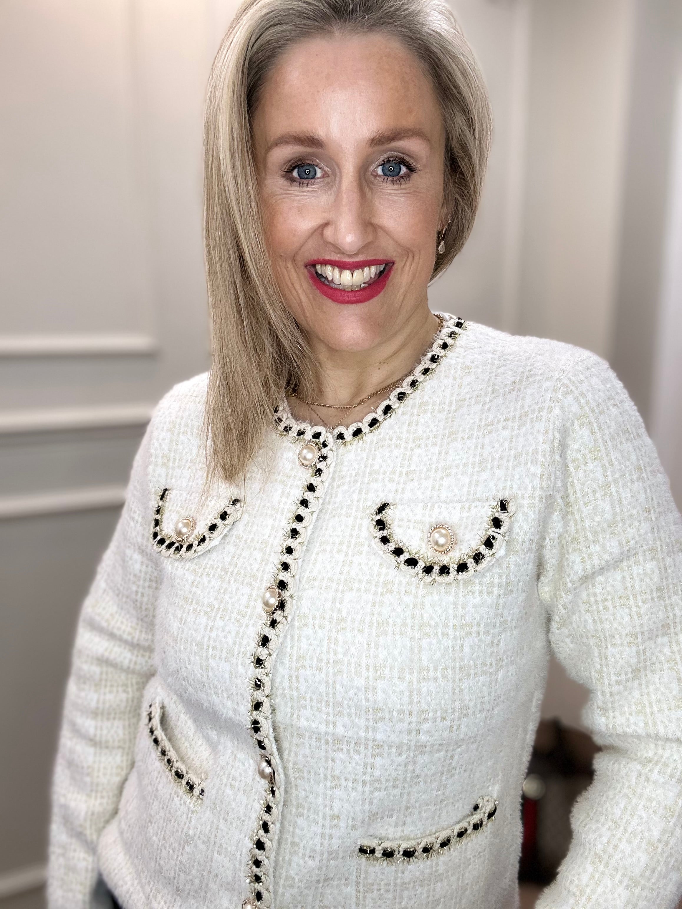 Adrienne Cardigan, Cream