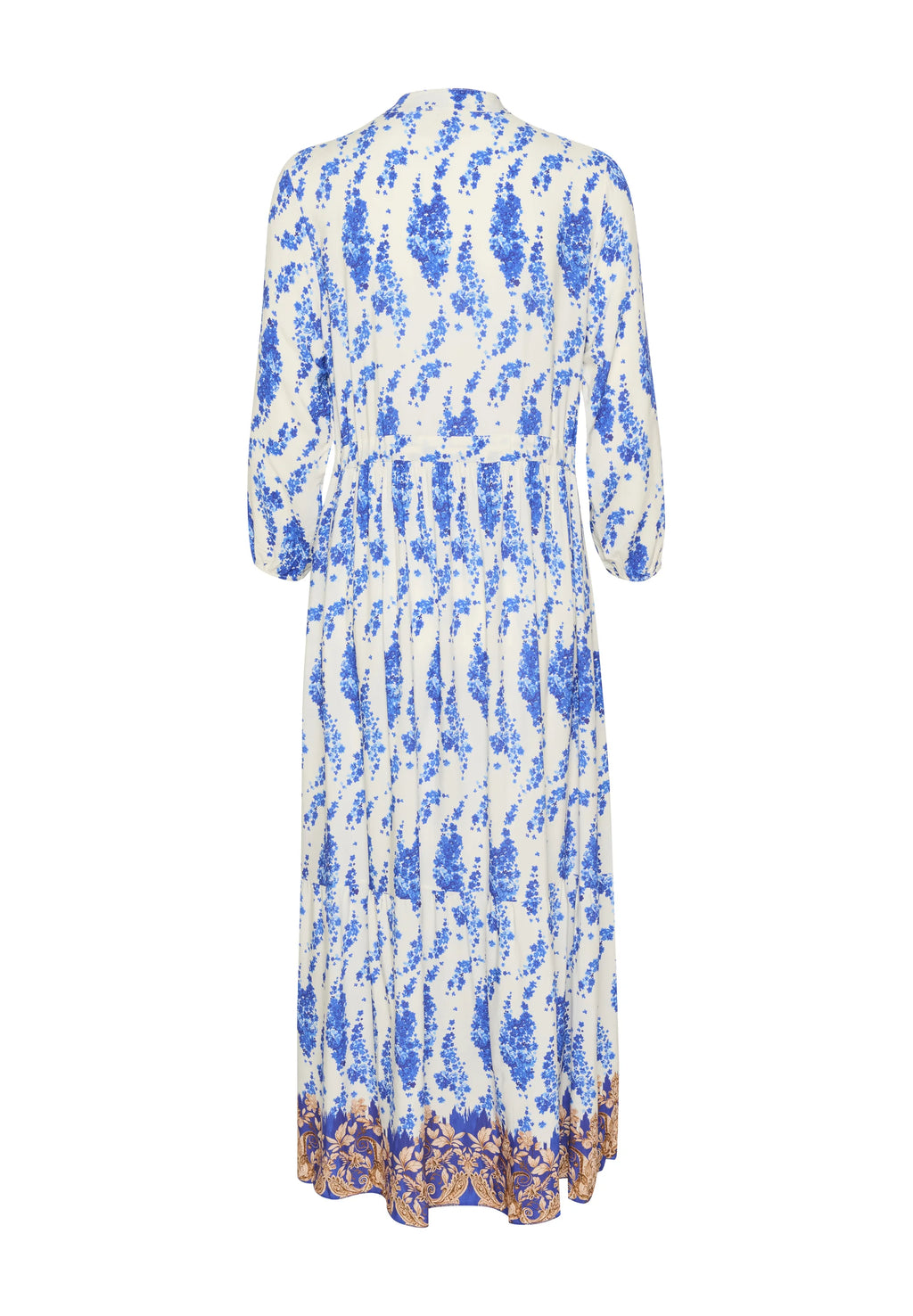 Alora Maxi Dress, Electric Blue Flower