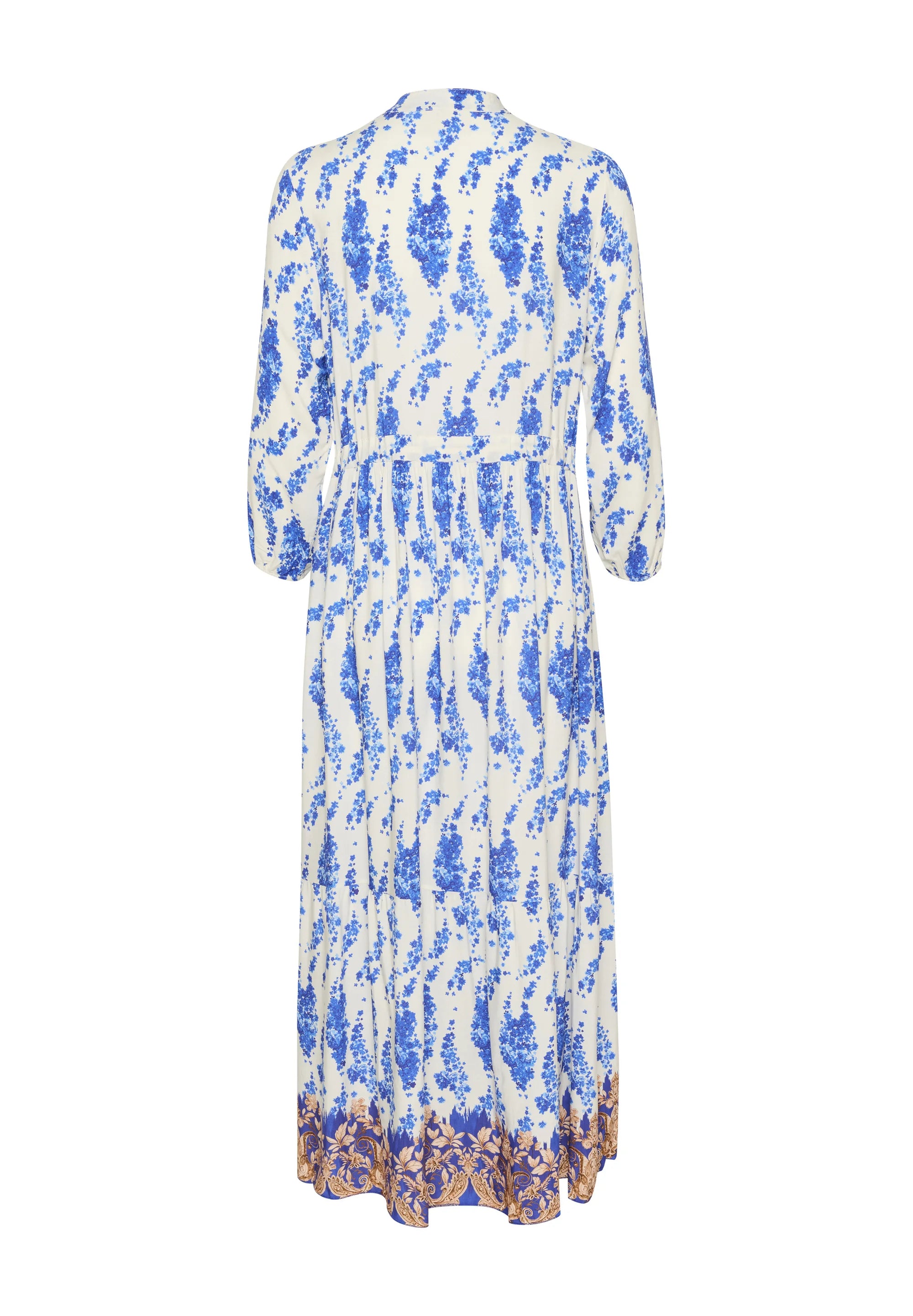 Alora Maxi Dress, Electric Blue Flower