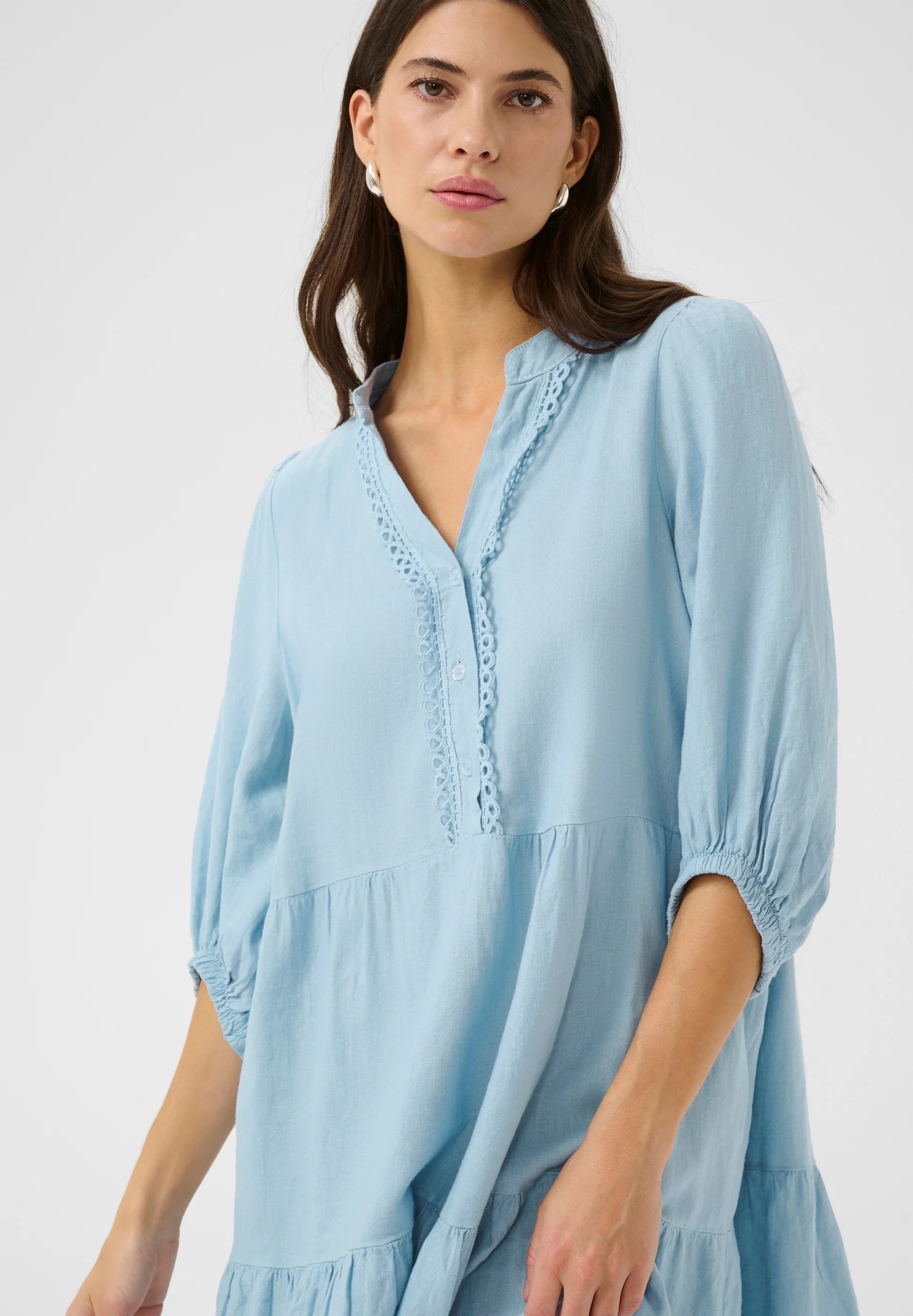 Carissa Dress, Placid Blue Wardrobe At The Cross Carissa Dress, Placid Blue Wardrobe At The Cross