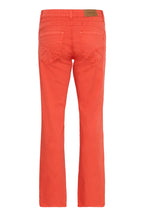 Sophia Straight Twill Jeans, Paprika