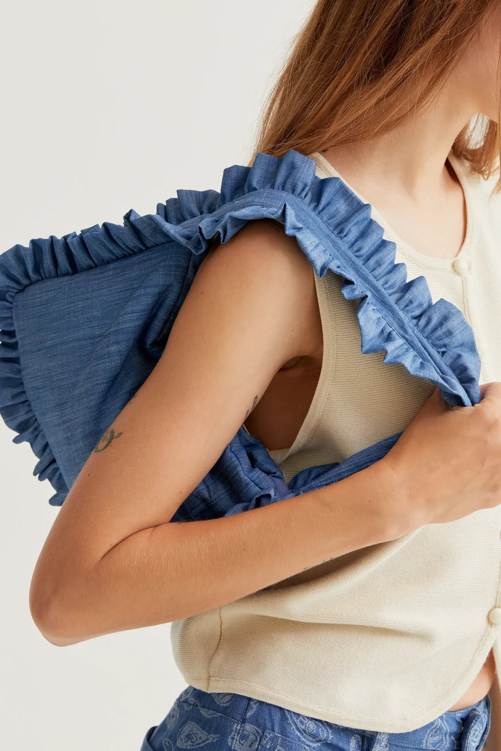 Claudia Bag, Light Blue