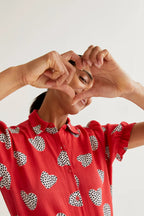 Estela Shirt, Harmony Red