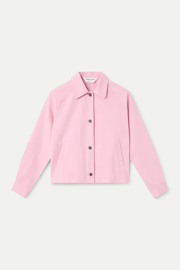 Graciela Shirt Jacket, Pink