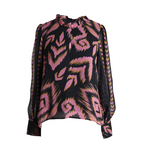 Evanna Printed Blouse