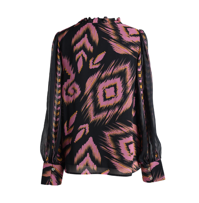 Evanna Printed Blouse