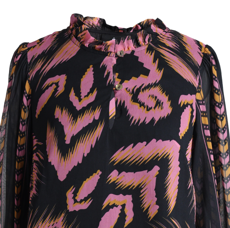 Evanna Printed Blouse