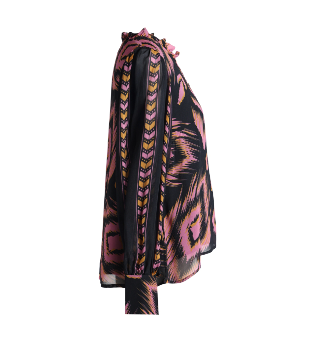 Evanna Printed Blouse